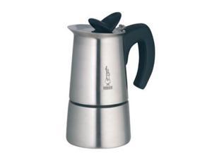 Bialetti Musa  Stovetop Espresso Maker  Stainless Steel  10 Cups