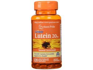 Lutein 20 mg with Zeaxanthin Puritan's Pride Natural Carotenoid 120 Softgels Lutein 20 mg with Zeaxanthin Puritan's Pride Natural Carotenoid 120 Softgels