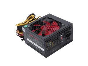 170-260V Max 600W Power Supply Psu Pfc Red 12Cm Silent Fan 24Pin 12V Pc Computer Sata Gaming Pc Power Supply For Intel For Amd 170-260V Max 600W Power Supply Psu Pfc Red 12Cm Silent Fan 24Pin 12V Pc Computer Sata Gaming Pc Power Supply For Intel For Amd