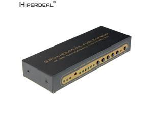 1Pcs HIPERDEAL 4K HDMI Switch Switcher Box Selector Out Audio Extractor Splitter ARC