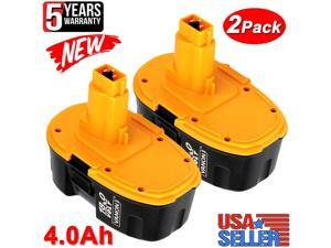 2Pack DC9096 18V XRP Battery for Dewalt 18Volt DC9096-2 DC9096-2S DC9099 DC9098 DW9099 DE9096 DE9098 DW9095 DW9096 DW9098 DE9503 DE9039 DE9095 NiMH 4.0Ah 2Pack DC9096 18V XRP Battery for Dewalt 18Volt DC9096-2 DC9096-2S DC9099 DC9098 DW9099 DE9096 DE9098 DW9095 DW9096 DW9098 DE9503 DE9039 DE9095 NiMH 4.0Ah