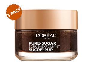 3-PACK L'Oreal Paris Pure Sugar Face Scrub with Kona Coffee to Instantly Resurface and Energize Skin, 1.7 oz. each (5.1 oz.) 3-PACK L'Oreal Paris Pure Sugar Face Scrub with Kona Coffee to Instantly Resurface and Energize Skin, 1.7 oz. each (5.1 oz.)