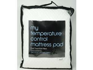 Bloomingdale's My Temperature Control Mattress Pad Tencel Cool Touch, Twin (38 Inch x 75 Inch), White Bloomingdale's My Temperature Control Mattress Pad Tencel Cool Touch, Twin (38 Inch x 75 Inch), White