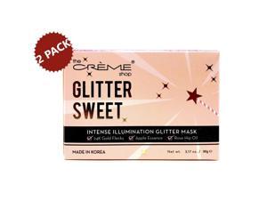 2-PACK The Creme Shop Glitter Sweet, Intense Illumination Skin Care Facial Glitter Mask, Helps Reveal a More Radiant and Softer Complexion, 3.17 oz. each (6.34 oz.) 2-PACK The Creme Shop Glitter Sweet, Intense Illumination Skin Care Facial Glitter Mask, Helps Reveal a More Radiant and Softer Complexion, 3.17 oz. each (6.34 oz.)