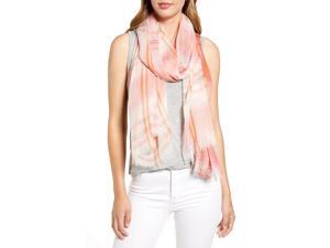 Nordstrom Silk Lightweight Yarn Dyed Stripe Wrap Scarf for Women, Softened with a Whisper of Silk, Patterned in Yarn-Dyed Stripes, One Size, Pink Nordstrom Silk Lightweight Yarn Dyed Stripe Wrap Scarf for Women, Softened with a Whisper of Silk, Patterned in Yarn-Dyed Stripes, One Size, Pink