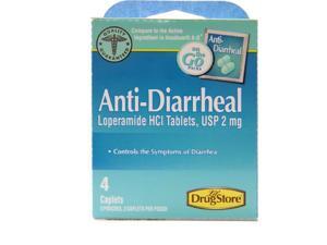 Lil' Drug Store Anti Diarrheal USP 2 mg Loperamide Hydrochloride Tablets , 4 Caplets Lil' Drug Store Anti Diarrheal USP 2 mg Loperamide Hydrochloride Tablets , 4 Caplets