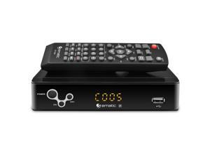 Ematic Digital Converter Multimedia Box with Led Display and Recording Capabilities, Black Ematic Digital Converter Multimedia Box with Led Display and Recording Capabilities, Black