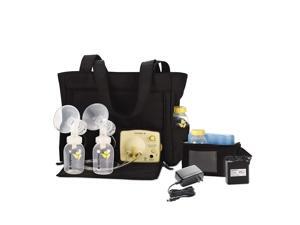Medela Pump in Style Advanced With Tote, Electric Breast Pump for Double Pumping, Portable Battery Pack, Black Medela Pump in Style Advanced With Tote, Electric Breast Pump for Double Pumping, Portable Battery Pack, Black
