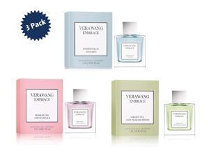 3-PACK Vera Wang Embrace Perfume Bundle Gift Set, Green Tea & Pear Blossom, Rose Buds & Vanilla, Periwinkle & Iris Fragrance Set, Eau de Toilette, 1 oz. each (3 oz.) 3-PACK Vera Wang Embrace Perfume Bundle Gift Set, Green Tea & Pear Blossom, Rose Buds & Vanilla, Periwinkle & Iris Fragrance Set, Eau de Toilette, 1 oz. each (3 oz.)