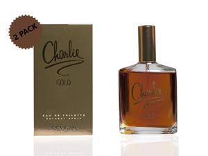 2-PACK Revlon Charlie Gold Eau De Toilette Spray for Women with Floral Fragrance, 3.3 oz. each (6.6 oz.) 2-PACK Revlon Charlie Gold Eau De Toilette Spray for Women with Floral Fragrance, 3.3 oz. each (6.6 oz.)