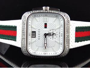 Mens Gucci Coup in White YA131303 (3.5 ct) Mens Gucci Coup in White YA131303 (3.5 ct)