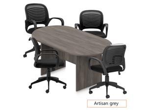 GOF 6FT, 8FT, 10FT Conference Table Multifunctional Computer Chair (G10901B) Set, Cherry, Espresso, Mahogany, Walnut, Artisan Grey GOF 6FT, 8FT, 10FT Conference Table Multifunctional Computer Chair (G10901B) Set, Cherry, Espresso, Mahogany, Walnut, Artisan Grey