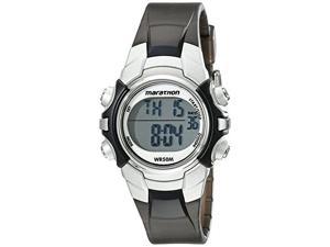 Women's Timex Marathon Mid Size Black Resin Digital Watch T5K805