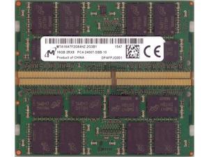 MTA16ATF2G64HZ-2G3B1 Micron 16GB PC4-19200 DDR4-2400MHz non-ECC Unbuffered CL17 260-Pin SoDimm 1.2V Dual Rank Memory Module MTA16ATF2G64HZ-2G3B1 Micron 16GB PC4-19200 DDR4-2400MHz non-ECC Unbuffered CL17 260-Pin SoDimm 1.2V Dual Rank Memory Module