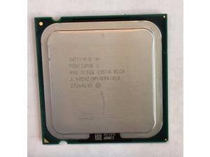 INTEL Sl9Qq Pentium D 945 3.4Ghz 4Mb L2 Cache 800Mhz Fsb Socket Lga775 Processor Only INTEL Sl9Qq Pentium D 945 3.4Ghz 4Mb L2 Cache 800Mhz Fsb Socket Lga775 Processor Only