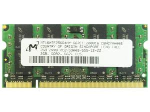 4GB 2x2GB 2Rx8 Non-ECC DDR2 PC2-5300S MT16HTF25664HY-667E1 Laptop Memory OEM 4GB 2x2GB 2Rx8 Non-ECC DDR2 PC2-5300S MT16HTF25664HY-667E1 Laptop Memory OEM