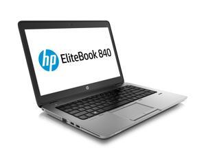 HP EliteBook 840 G2 14" 1600x900 HD+ Ultrabook PC, Intel Core i5-5300U 2.30GHz, 8GB DDR3L RAM, 128GB SSD, Win-10 Pro x64