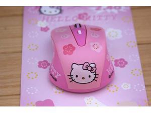 Wireless Hello Kitty Mouse 24G Soft 1200DPI Optical Mice For PC Computer Desktop Gamer BGift
