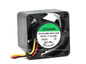 COOLING REVOLUTION EC25150B2-Q01U-G99 2.5cm 25mm fan 2515 25x25x15mm 5V 0.20W Magnetic suspension miniature cooling fan COOLING REVOLUTION EC25150B2-Q01U-G99 2.5cm 25mm fan 2515 25x25x15mm 5V 0.20W Magnetic suspension miniature cooling fan