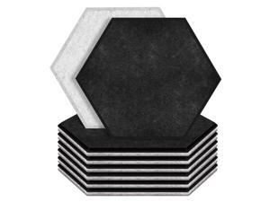 12 Pack Hexagon Acoustic Panels Beveled Edge Sound Proof Foam Panels,Sound Proofing Padding for Wall,Acoustic Treatment 12 Pack Hexagon Acoustic Panels Beveled Edge Sound Proof Foam Panels,Sound Proofing Padding for Wall,Acoustic Treatment
