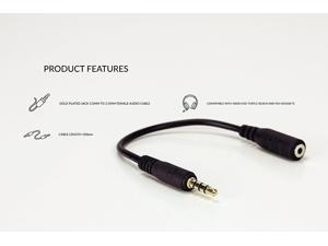 Xbox One Chat Adapter Cable - 3.5mm Male to 2.5mm Female Jacks Xbox One Chat Adapter Cable - 3.5mm Male to 2.5mm Female Jacks