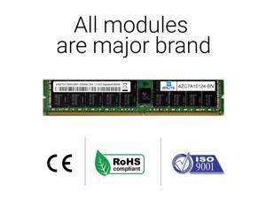 882362?091 - HPE Compatible 64GB PC4-21300 DDR4-2666Mhz 4Rx4 1.2v 288-Pin DDR4 SDRAM