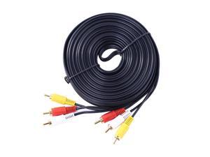 NEW 10M 3 RCA to RCA Audio Video Cable Male To Male 3RCA To 3RCA Audio Video AV Cable Cord Wire For DVD TV NEW 10M 3 RCA to RCA Audio Video Cable Male To Male 3RCA To 3RCA Audio Video AV Cable Cord Wire For DVD TV