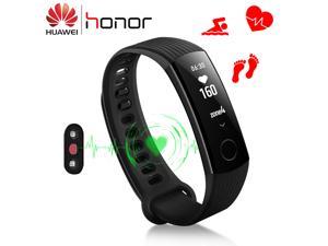 Huawei Honor Band 3 Smart Band Realtime Heart Rate Monitoring 50 meters Waterproof for Swimming Fitness Tracker for Android iOS
