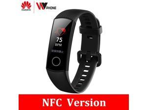 Original Huawei Honor Band 4 nfc version Smart Bracelet 50m Waterproof Color ouch screen Heart Rate Sleep Snap Smart Wristband (NFC Version)