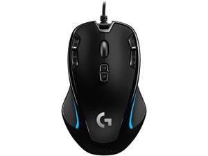 Logitech G300s Optical Ambidextrous Gaming Mouse ?C 9 Programmable Buttons Onboard Memory