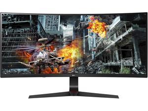 LG 34GL750-B 34" 21:9 UltraWide 144Hz 1ms MBR IPS Curved Gaming Monitor with G-Sync Compatible