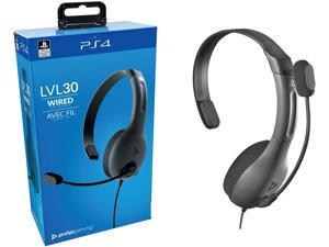 PDP Gaming LVL30 Wired Chat Headset - PlayStation 4, 051-107 - PlayStation 4