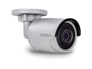 TRENDnet Indoor/Outdoor 8MP 4K H.265 120dB WDR PoE Bullet Network Camera, TV-IP1318PI, IP67 Weather Rated Housing, Smart Covert IR Night Vision up to 30m (98 ft.), microSD Card Slot