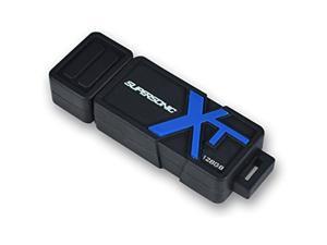 Patriot Memory 128GB Supersonic Boost XT USB 3.0 Flash Drive, Speed Up to 150MB/s Durable Rubber Housing (PEF128GSBUSB)