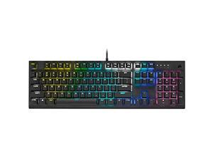 Corsair K60 RGB Pro Mechanical Gaming Keyboard - CHERRY Mechanical Keyswitches - Durable AluminumFrame - Customizable Per-Key RGB Backlighting, Black