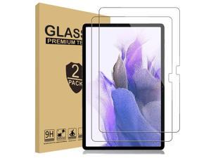 [2 Pack]Samsung Galaxy Tab S8 Plus Screen Protector, HD Anti-Scratch Anti-Fingerprint Bubble Free 9H Hardness Tempered Glass Screen Protector for Galaxy Tab S8 Plus 12.4 Inch Tablet 2022 Release