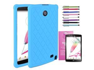 Glossy Screen Guard HD Screen Protector Film Kit Set For LG G Pad //PAD X// Pad2 F
