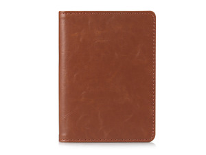 EpicGadget(TM) Premium Leather Passport Holder Travel Wallet Cover Case