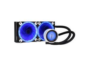 Antec Mercury 240 Liquid CPU Cooler, 240mm Radiator, 12cm PWM Fan - Temp Indicating LED Colours Antec Mercury 240 Liquid CPU Cooler, 240mm Radiator, 12cm PWM Fan - Temp Indicating LED Colours