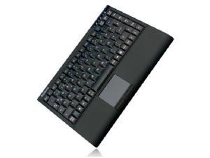 Keysonic ACK-540U+ Wired Mini Keyboard, USB, Built-in Touchpad