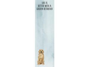 Primitives By Kathy Life is Better with a Golden Retriever List Notepad Primitives By Kathy Life is Better with a Golden Retriever List Notepad