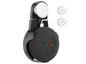 Ampulla Google Home Outlet Wall Mount - Wall Hanger Cable Holder for Google Home Mini Voice Assistants (Black) Ampulla Google Home Outlet Wall Mount - Wall Hanger Cable Holder for Google Home Mini Voice Assistants (Black)