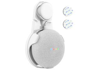 Ampulla Google Home Outlet Wall Mount - Wall Hanger Cable Holder for Google Home Mini Voice Assistants (White) Ampulla Google Home Outlet Wall Mount - Wall Hanger Cable Holder for Google Home Mini Voice Assistants (White)