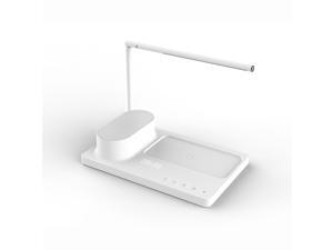 Ampulla Beacon Multi-Function Desk Lamp with Wireless Charger and Bluetooth Speaker, Phone Stand (White) Ampulla Beacon Multi-Function Desk Lamp with Wireless Charger and Bluetooth Speaker, Phone Stand (White)