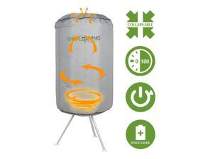 Simple Living Products 10kg Round Portable Clothes Dryer - Collapsible & Compact Simple Living Products 10kg Round Portable Clothes Dryer - Collapsible & Compact