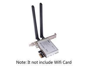 Fenvi FV-101 Mini PCI-E Wi-Fi Card To PCI-E Wireless Desktop Adapter Converter, Mini PCI-E to PCI Express, 2x Antenna + Low Profile Bracket For Half Size Mini PCI-E Wifi Bluetooth Card Intel 7260HMW Fenvi FV-101 Mini PCI-E Wi-Fi Card To PCI-E Wireless Desktop Adapter Converter, Mini PCI-E to PCI Express, 2x Antenna + Low Profile Bracket For Half Size Mini PCI-E Wifi Bluetooth Card Intel 7260HMW