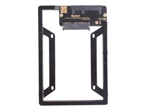 Fenvi New 2.5" to 3.5" Internal SSD Hard Drive SATA Drive Converter Bracket Adapter Kit W/ Bay Converter adapter + Screws,support Desktop/PC/Mac,Fit Windows /Mac Os Fenvi New 2.5" to 3.5" Internal SSD Hard Drive SATA Drive Converter Bracket Adapter Kit W/ Bay Converter adapter + Screws,support Desktop/PC/Mac,Fit Windows /Mac Os
