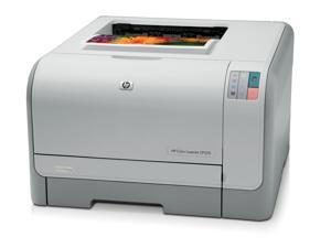 HP CP1215 Color LaserJet Printer - 600 dpi x 600 dpi - up to 12 ppm (mono) / up to 8 ppm (color) - capacity: 150 pages - USB