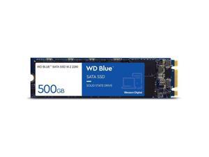 WD WDS500G2B0B Blue 3D NAND 500GB PC SSD - SATA III 6 Gb/s M.2 2280 Solid State Drive WD WDS500G2B0B Blue 3D NAND 500GB PC SSD - SATA III 6 Gb/s M.2 2280 Solid State Drive