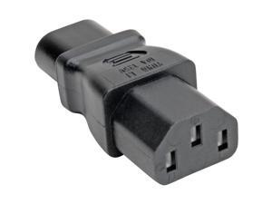 Tripp Lite Iec C8 To C13 Power Cord Adapter Converter 10A 125V Black Tripp Lite Iec C8 To C13 Power Cord Adapter Converter 10A 125V Black